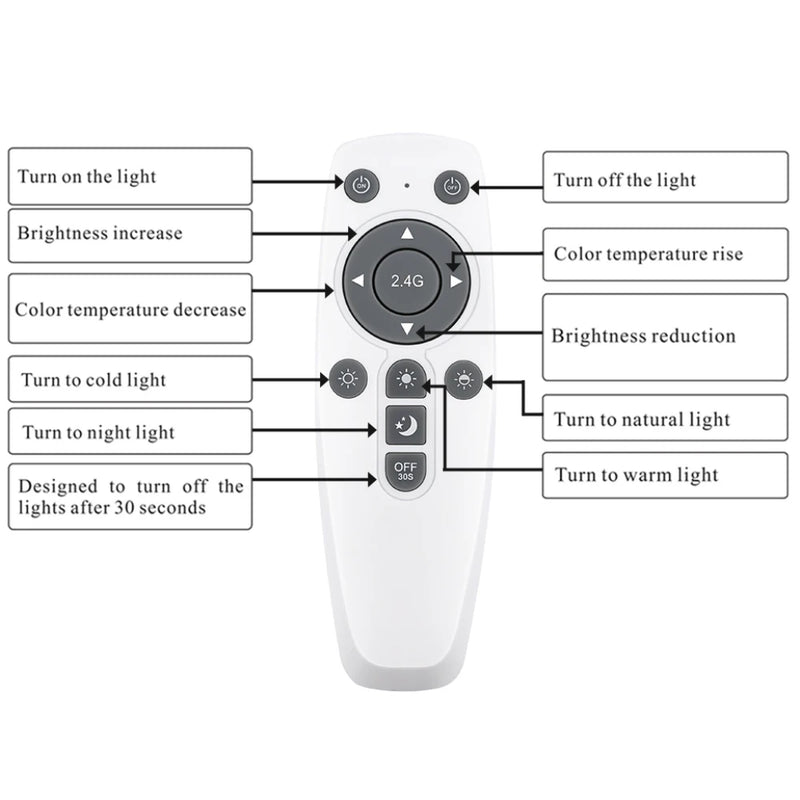 Modern LED Ceiling Lights Chandelier Ring Lamp Smart Luster Remote Control Bedroom LivingRoom Indoor Home Decor Lighting Fixture