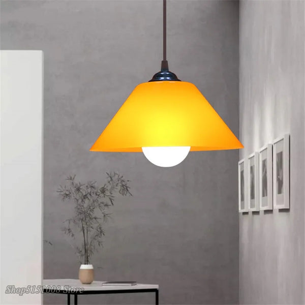 PVC Pendant Light Plastic Lampshade Modern Lighting Fixtures Kitchen Dinning Room Bedroom Hanging Lamp Home Decor Luminaire