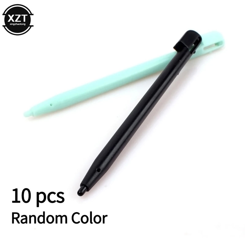 10pcs Touch NDS Stylus Pen for Nintendo DS Lite DSL NDSL New Plastic Game Video Stylus Pen Game Accessories Random Color