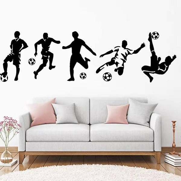 Diy Beckham football Wall Sticker Pvc Wall Art Stickers Modern Fashion Wallsticker For Kids Rooms Nursery Room Decor Decal Mural