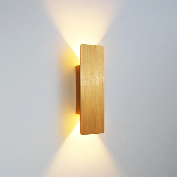 Modern Simple 6W LED Indoor Wall Lamp Bedroom Living Room Home Lighting Aisle Corridor Decoration Aluminum Wall Light AC85-265V