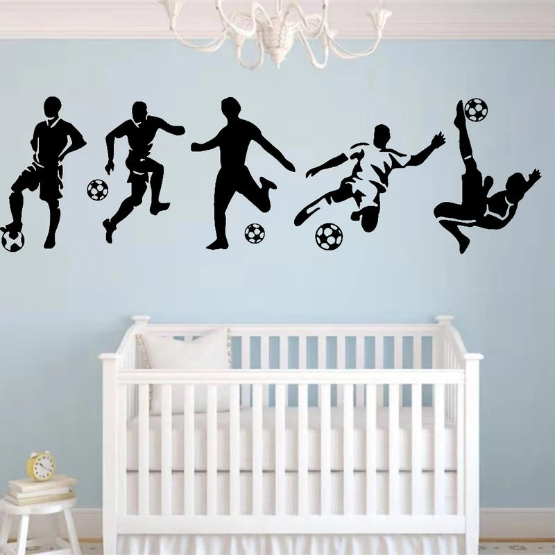 Diy Beckham football Wall Sticker Pvc Wall Art Stickers Modern Fashion Wallsticker For Kids Rooms Nursery Room Decor Decal Mural