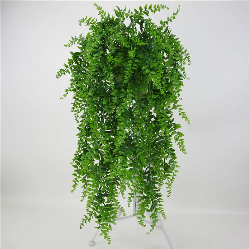 Artificial Plant Vines Wall Hanging Simulation Rattan Leaves Branches Green Plant Ivy Leaf Home Wedding Decoration Plant-Fall