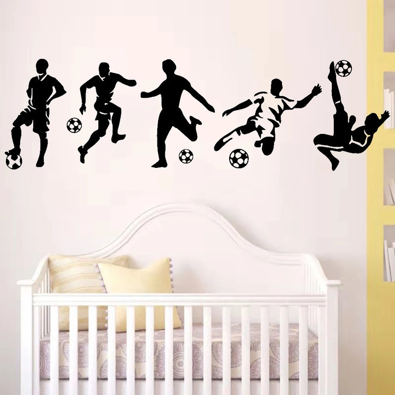 Diy Beckham football Wall Sticker Pvc Wall Art Stickers Modern Fashion Wallsticker For Kids Rooms Nursery Room Decor Decal Mural