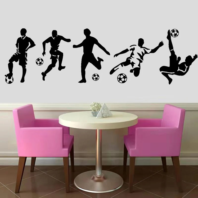 Diy Beckham football Wall Sticker Pvc Wall Art Stickers Modern Fashion Wallsticker For Kids Rooms Nursery Room Decor Decal Mural