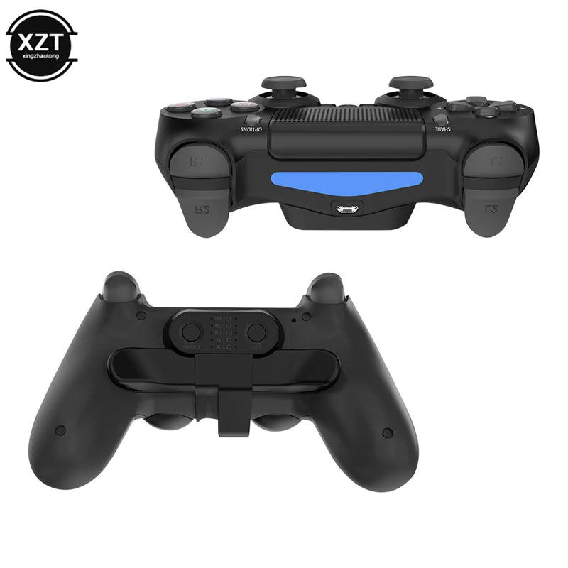 For PS4 Controller Paddles Extended Gamepad Back Button Attachment Joystick Rear Button With Turbo Key Adapter Game Accessories