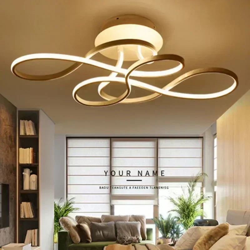 Modern Ceiling Lamp LED Chandelier for Living Dining Room Bedroom Aisle Balcony Home Decoration Indoor Lighting Fixture Luster