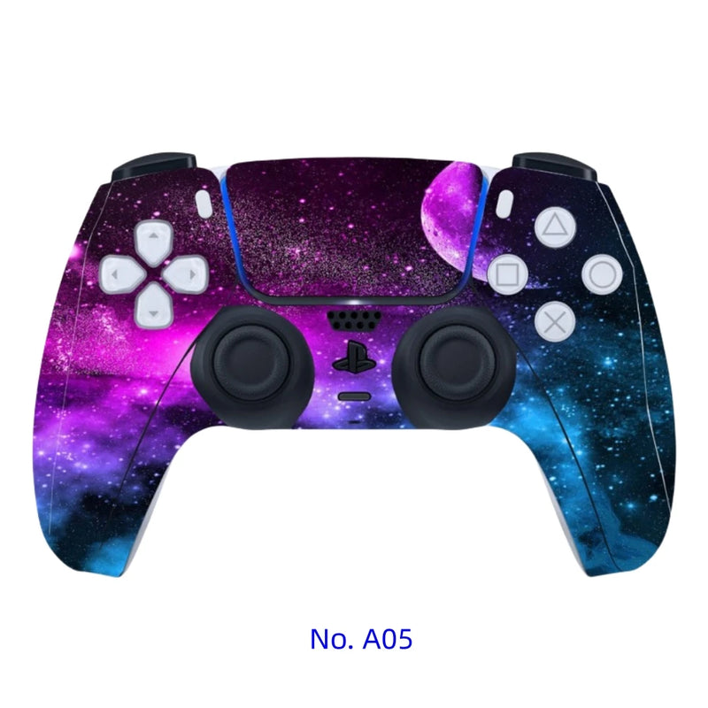 Decal Skin Sticker For PlayStation 5 PS5 Gamepad Controller Joystick Gameing Accessories Protective Anti-slip dust Stickers