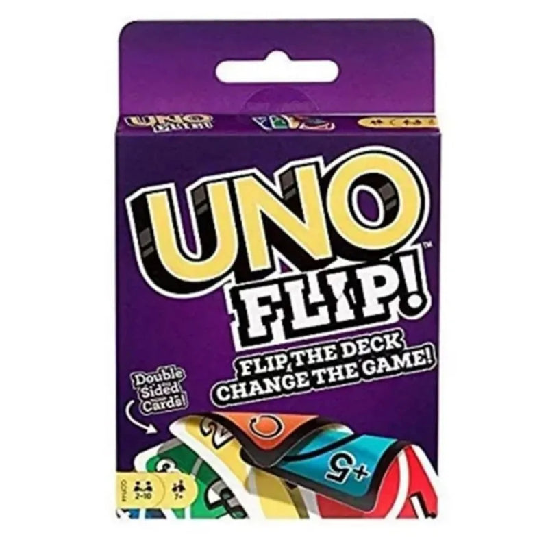 UNO FLIP! Board Game UNO:SKIP BO Cards Pokemon Pikachu Card Game Multiplayer UNO Card Game Family Party Games Toys Kids Toy