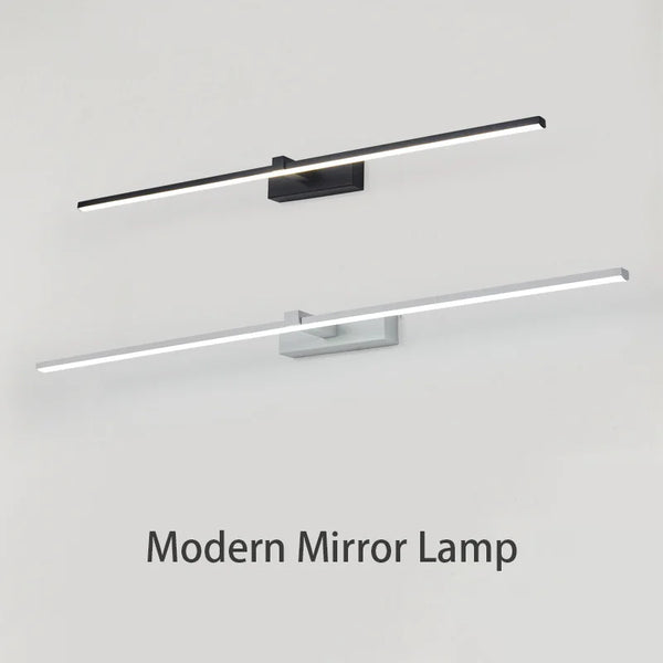 Modern LED Wall Light Vanty Lamps Aluminum Wall Sconce for Bathroom Mirror Headlight Home Decor Indoor Lighting Fixture Luster