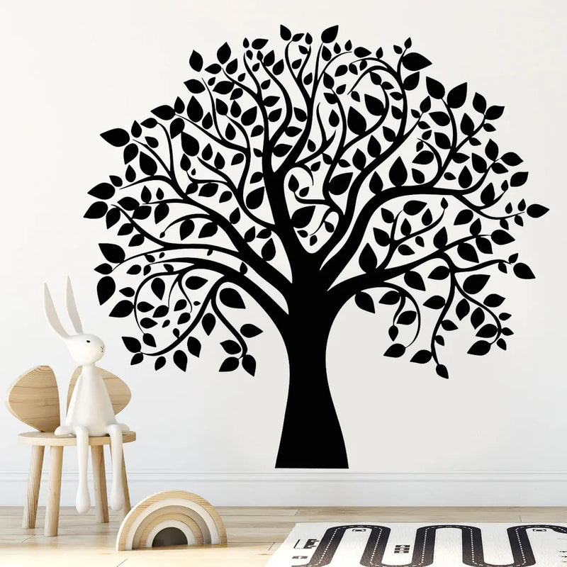 Plant Treen Wall Sticker Vinyl Art Home Decor Living Room Bedroom Tree of Life Decals Removable Leaves Murals Wallpaper G067