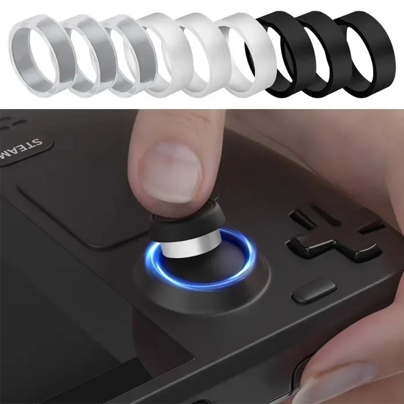 Joystick Protectors Invisible Elastic Rubber Anti-Wear Protector Ring Cover for Steam Deck Rog Ally Game Joystick Accessories