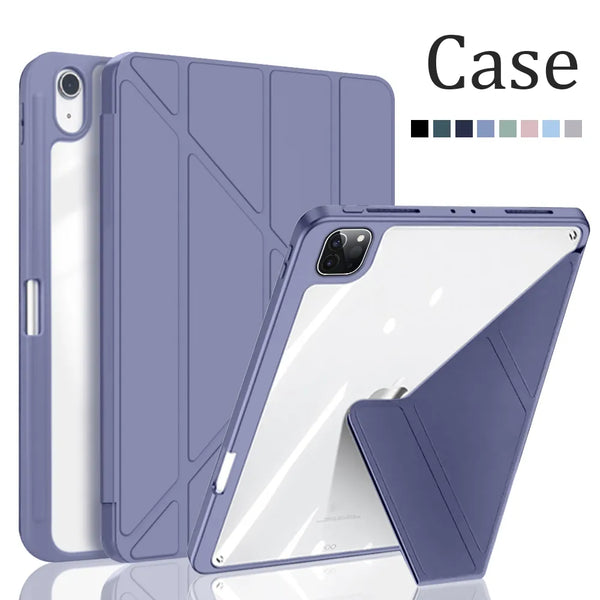 Case For Ipad Pro 11 12.9 10.2 Mini 6 Funda For Ipad Air 4 5 3 2 1 10.5 10th 9th 8th 7th Generation 2022 2021 Cover Accessories