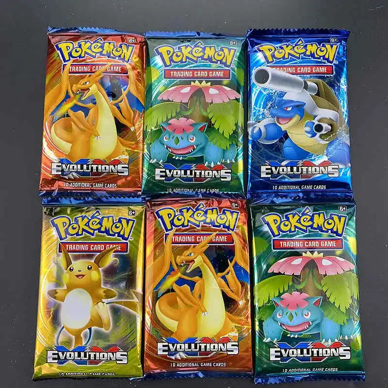 1 Pack Pokemon Card French English Sun Amp Moon GX Team Unbroken Bond Unifie Minds Evolutions Collectible Trading Cards Game Toy