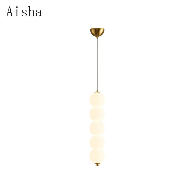 Modern gourd LED pendant lamp Nordic designer restaurant bar lighting fixture bedroom children's room hanging light