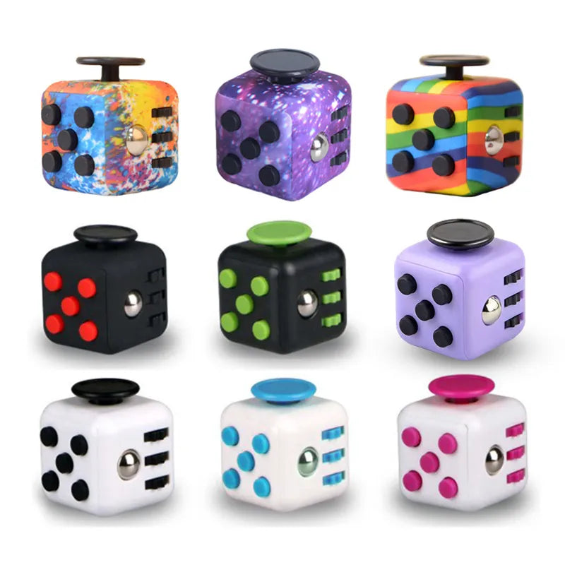 Color Cubes Antistress Toys Fidget Decompression Toy Anti-stress Anti Stress Games For Adults Antistress anxiety Kids Gift