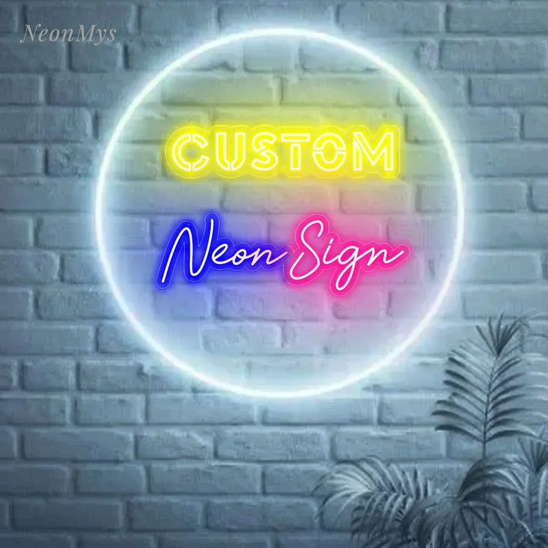 Customizable Neon Sign Halloween Birthday Home Gaming Lighting Decorations Aesthetic Room Decoration Accessories Custom Neon Led