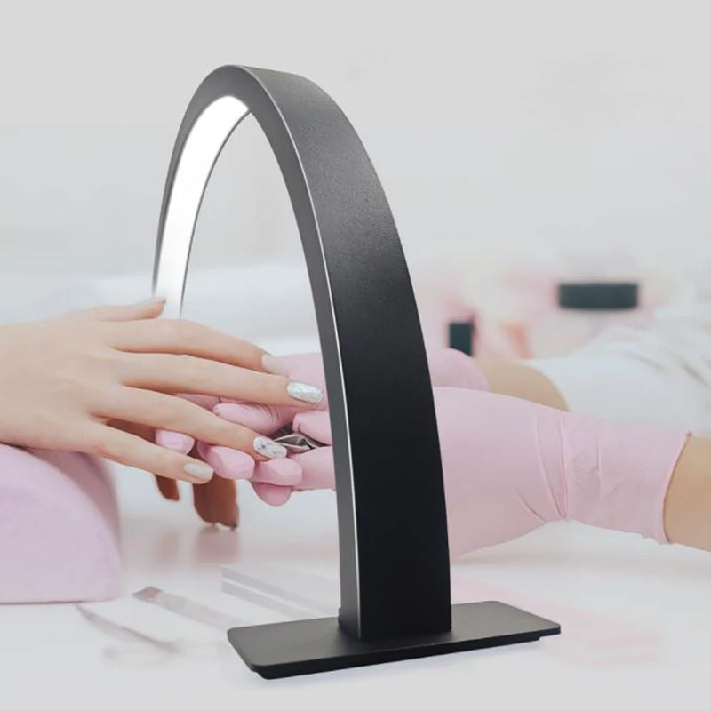 Half Moon U-shaped Nail Beauty Light fixture Beauty Salon Desktop Nail Care Eye Care Simple LED Work Table Lamp