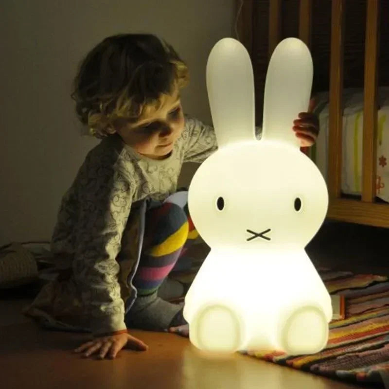 Cartoon Night Light Bedroom Soft Lamp with Sleeping Table Light Children's Female Baby Feeding Eye Protection LED Female Light