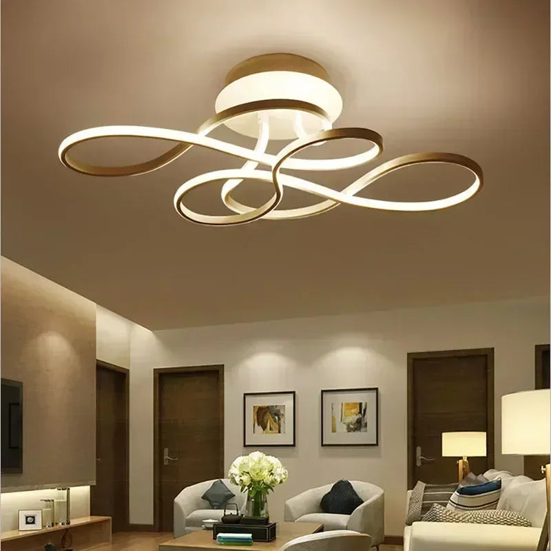 Modern Ceiling Lamp LED Chandelier for Living Dining Room Bedroom Aisle Balcony Home Decoration Indoor Lighting Fixture Luster