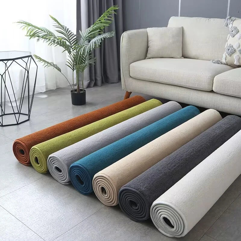 200*200 Carpet for Living Room Low Pile Rug Children Bed Room Fluffy Floor Carpets Window Bedside Home Decor Coral Fleece Carpet