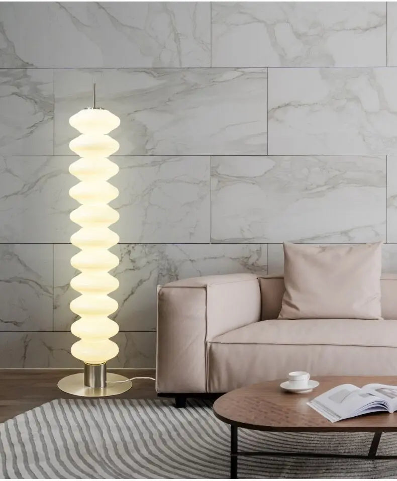 Gourd Lamp Designer Model Sofa Living Room Bedroom Floor Lamp Nordic Creative Model Room Famous Table Lamp