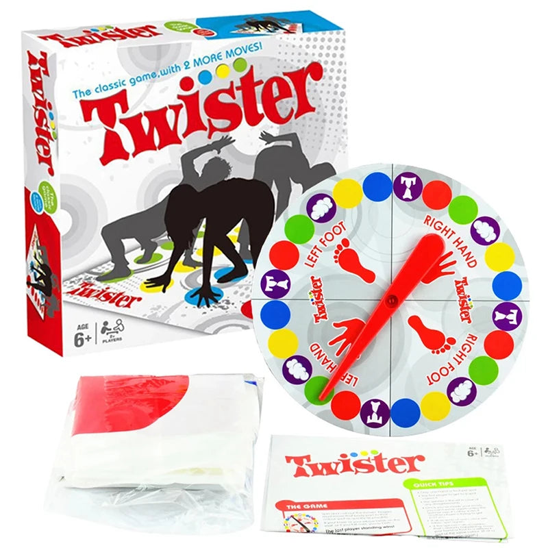 Family Party Game Twister Games Indoor Outdoor Toys Game Twisting The Body For Children Adult Sports Interactive Group Aids