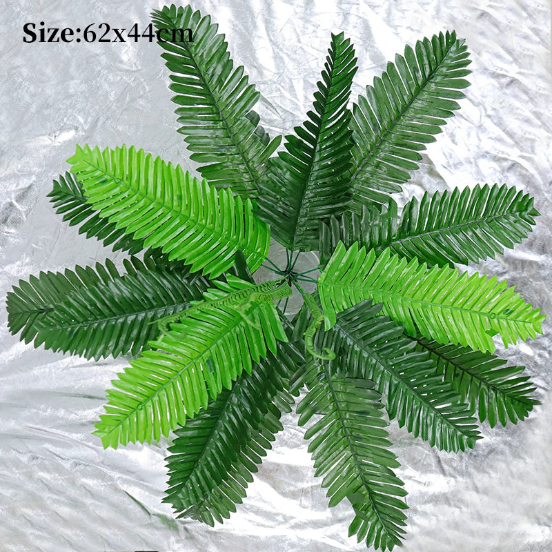 Artificial plants Palm Leaves background wall accessories greening landscape material DIY handmade home garden decoration office