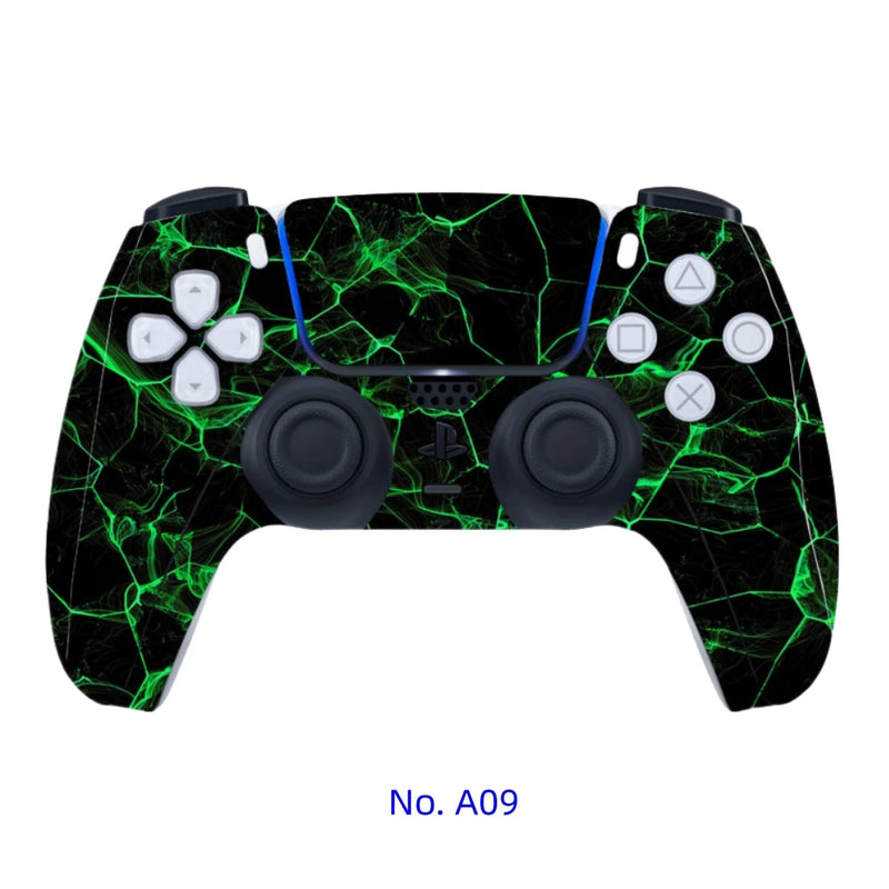 Decal Skin Sticker For PlayStation 5 PS5 Gamepad Controller Joystick Gameing Accessories Protective Anti-slip dust Stickers