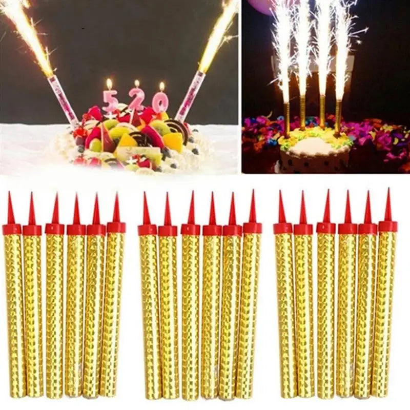 6pcs Cake Candles Ornament Birthday Cake Candles Cake Decor Party Favors Halloween Christmas decoration birthday atmosphere prop