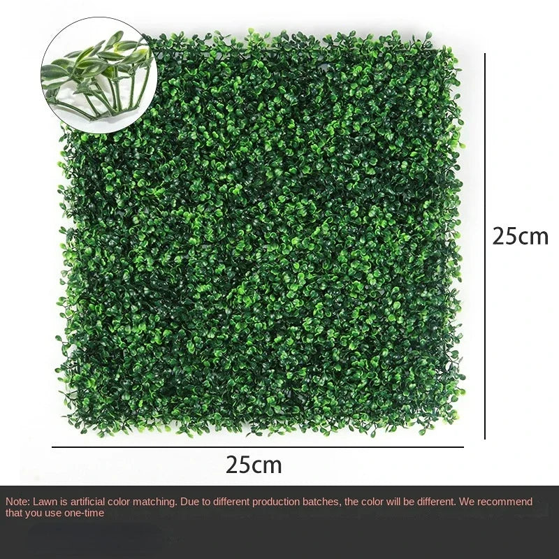 Artificial Plants Grass Wall Backdrop Decoration Boxwood Hedge Panels for Indoor Outdoor Home Garden Balcony Decor Wedding Party