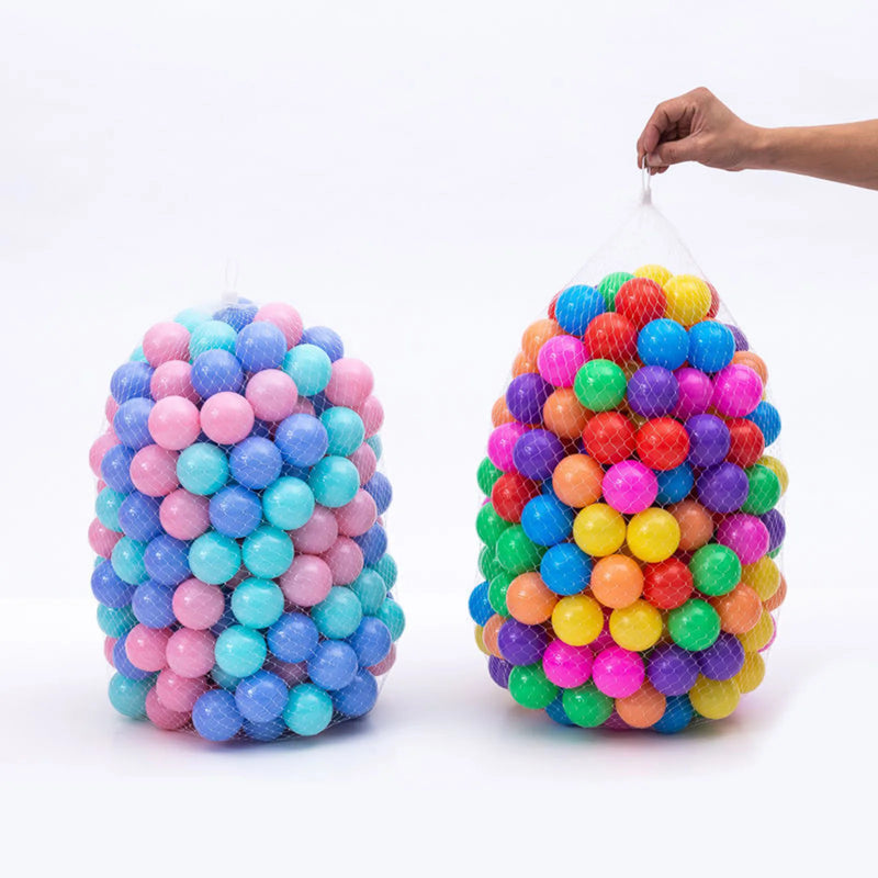 100Pcs 55MM Baby Plastic Balls Water Pool Ocean Ball Games for Children Swim Pit Play House Outdoors Sport Ball Tents Baby Toys