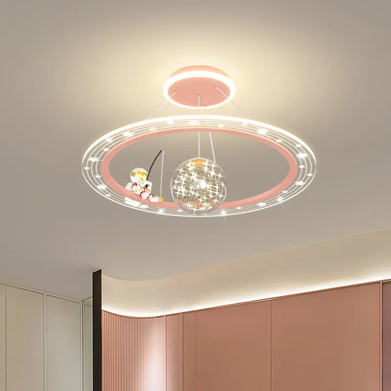 Nordic Modern LED Chandelier Hanging Lamp For Bedroom Dining Living Room Loft Cloakroom Ceiling Mounted Home Creative decoration