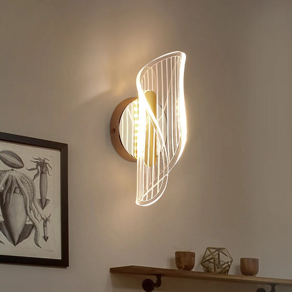 LED Wall Lights Indoor Lighting For Home Bathroom Hotel Living Room Indoor Home decoration Gold Nordic Style Sconce Lighting