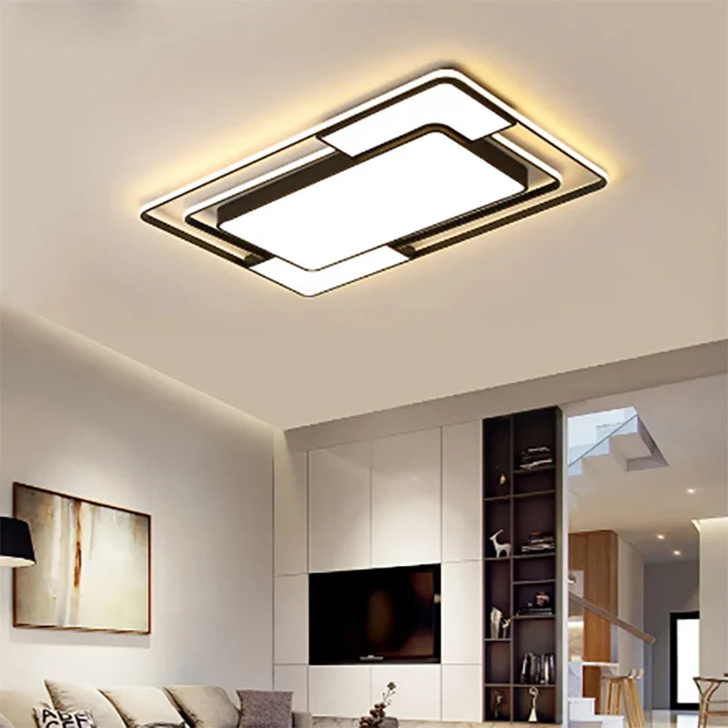 Modern LED Ceiling Light Home Simplicity Indoor Decor Living Room Dining Room Kitchen Loft Bedroom Study Nordic Personality Lamp