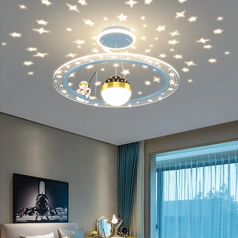 Nordic Modern LED Chandelier Hanging Lamp For Bedroom Dining Living Room Loft Cloakroom Ceiling Mounted Home Creative decoration