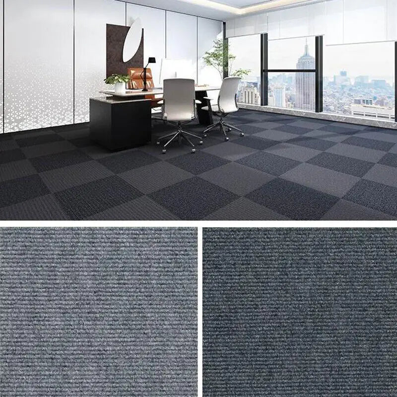 10Pcs Self Adhesive Carpet Floor Mat Anti-Slip Floor Sticker Living Room Carpet Anti-Slip Self Adhesive Floor Sticker Staircase