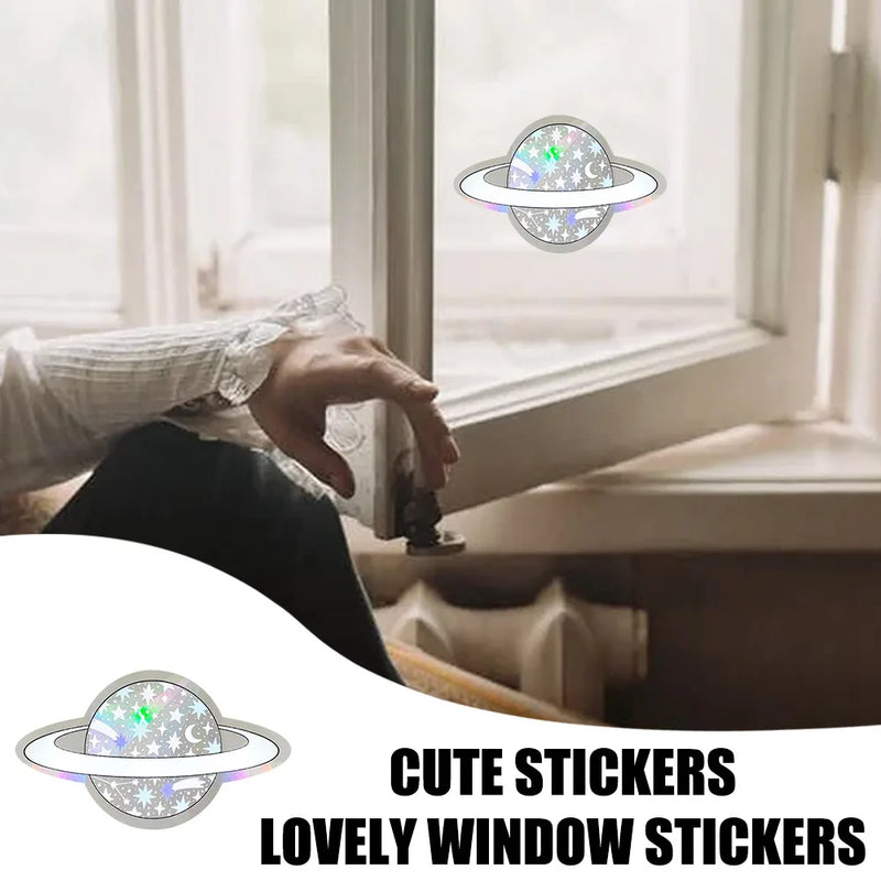 New Sun Butterfly Wall Sticker Rain Window Plastic Sticker Bedroom Decoration Window Decal for Home Decor Living Room Posters