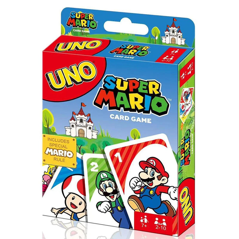 ONE FLIP! Board Games UNO Cards Harry Narutos Super Mario Christmas Card Table Game Playing for Adults Kid Birthday Gift Toy