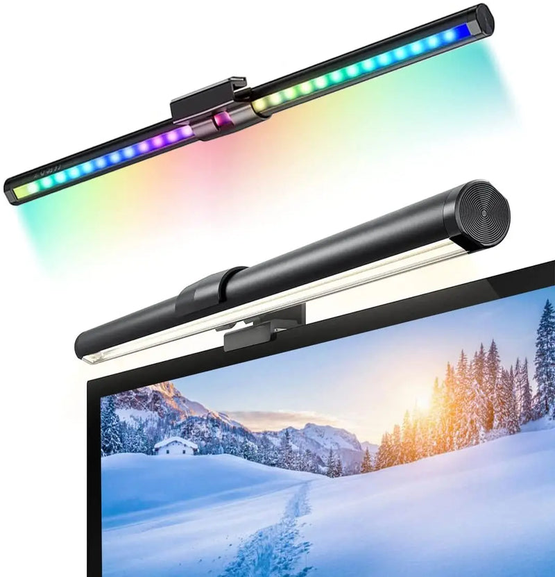 Smart High Quality LED Usb Rechargeable Laptop Computer Screen Monitor Light-up Hanging Light Lamp In Back Bar