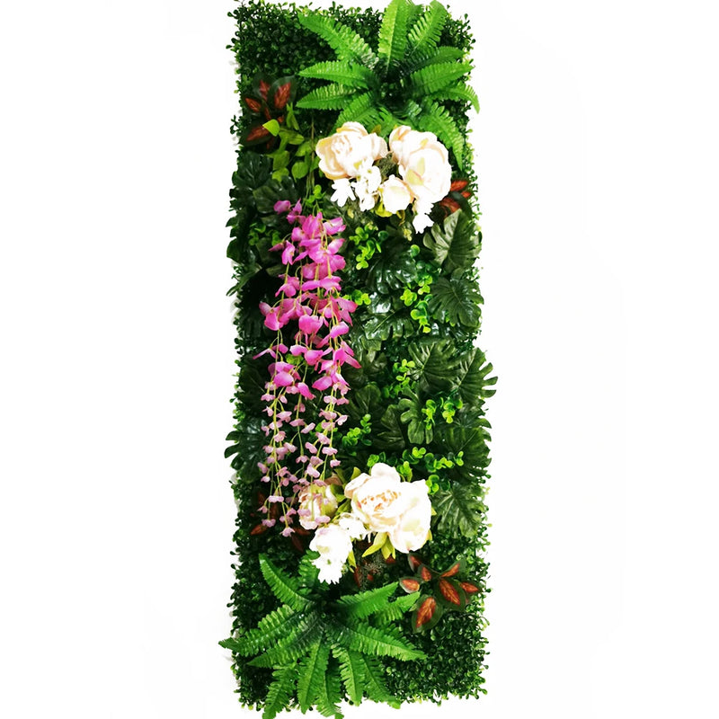 Artificial Plant Fake Grass Moss Subtropical Plant Decoration Home Wall Panel 15.74inch *47.24inch/1 Panel