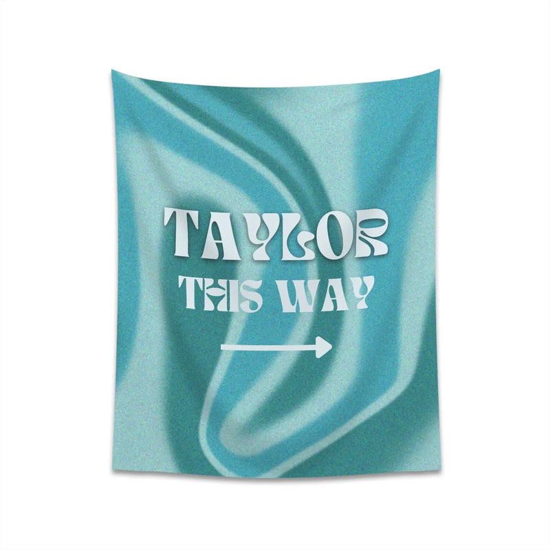 Taylor Flag Tapestry Aesthetic Wall Funny Tapestries Hanging Art for Bedroom Living Room College Dorm Party Backdrop Home Decor