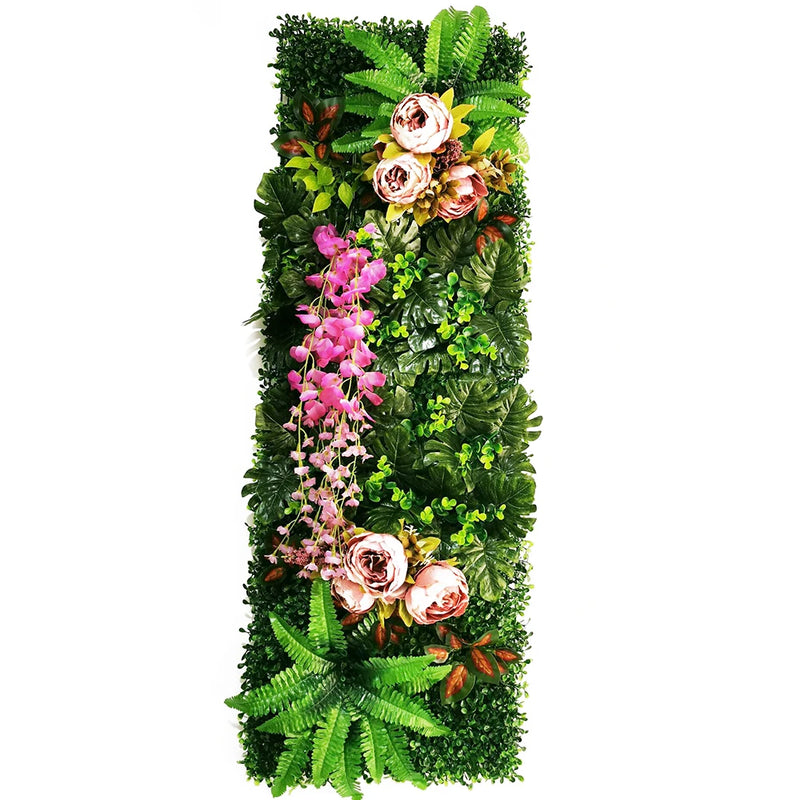 Artificial Plant Fake Grass Moss Subtropical Plant Decoration Home Wall Panel 15.74inch *47.24inch/1 Panel