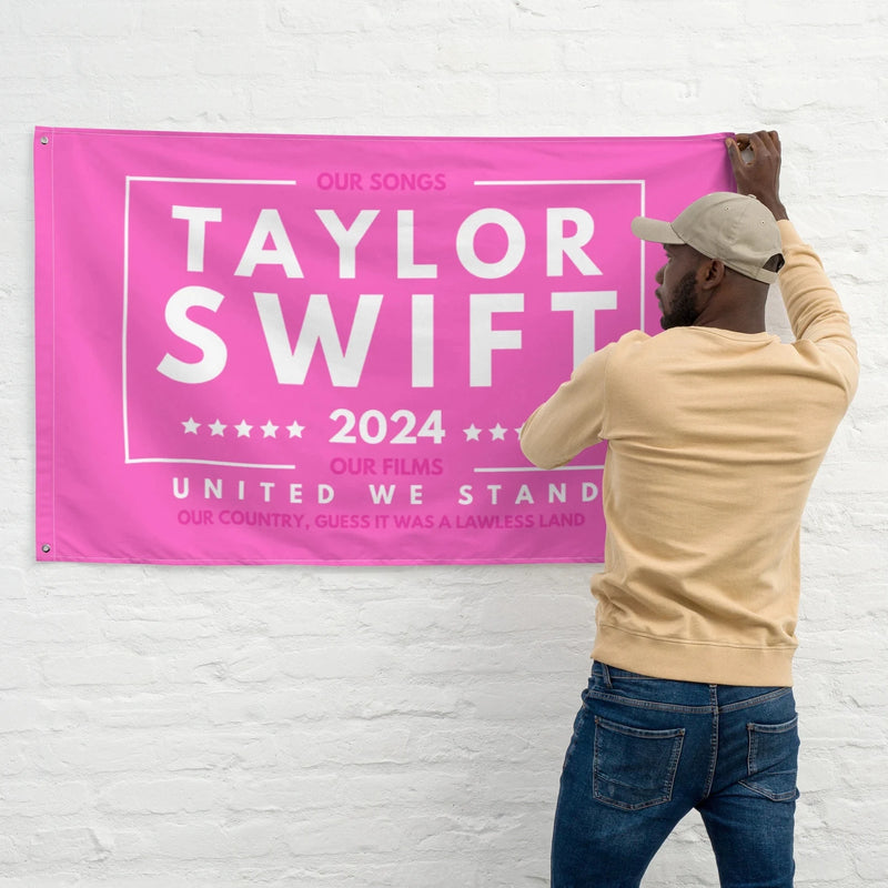 Taylor Flag Tapestry Aesthetic Wall Funny Tapestries Hanging Art for Bedroom Living Room College Dorm Party Backdrop Home Decor