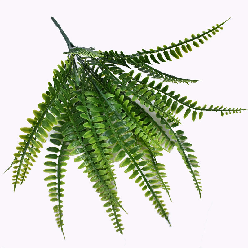 Pcs Artificial Boston Fern Plants Plastic Artificial Shrubs Greenery for House Outdoor Garden Office Decor Imitation Plants