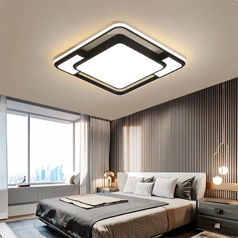 Modern LED Ceiling Light Home Simplicity Indoor Decor Living Room Dining Room Kitchen Loft Bedroom Study Nordic Personality Lamp