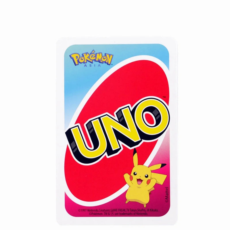 Mattel UNO Pokemon Sword & Shield Card Games Family Funny Entertainment Board Game Poker Kids Toys Playing Cards