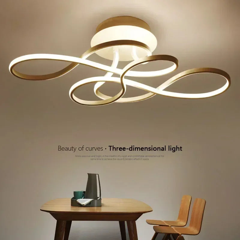 Modern Ceiling Lamp LED Chandelier for Living Dining Room Bedroom Aisle Balcony Home Decoration Indoor Lighting Fixture Luster