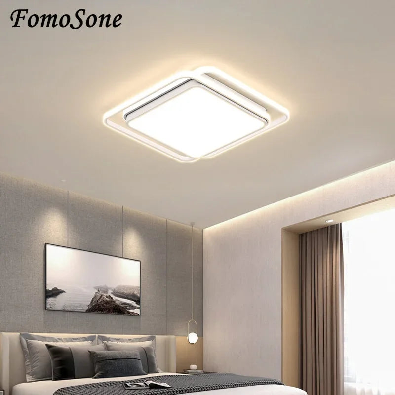 Led Ceiling Chandelier Modern Home Decorative Ceiling Lights Bedroom Children's Study Dining Room Living Room Aisle Indoor Lamps