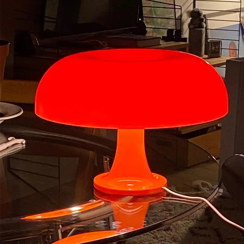 Led Mushroom Table Lamp for Hotel Bedroom Bedside Living Room Decoration Lighting Modern Minimalist Creativity Desk Lights